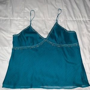 Pretty low cut tank top nwot